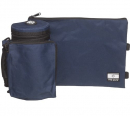 Set, Insulated Tefillin Holder and Weatherproof Tallit Bag - Dark Blue