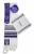 Ateret, Acrylic Purple Tallit Set, Menorah & Star of David Motif, Gold Neckpiece