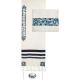 Yair+Emanuel+Embroidered+Mosaic+and+Stars+of+David+Tallit+Set+-+Blue