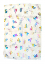Womans Head Scarf, Seven Species Images and Biblical Verse � White